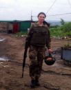 Солдат 79-й Николаевской аэромобильной бригады Ксения Алейникова