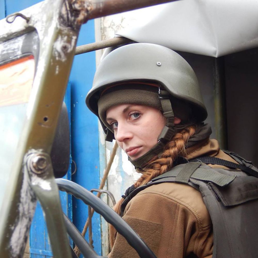 Военный журналист Наталья Коцкович