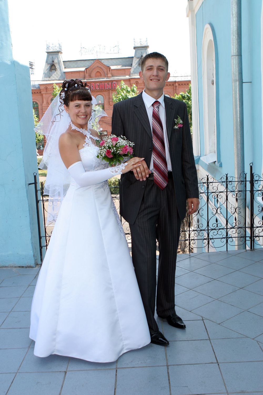 Пара №8. Вячеслав и Валентина Вебер, в браке 8 лет. Фото сделано в 2007 году.