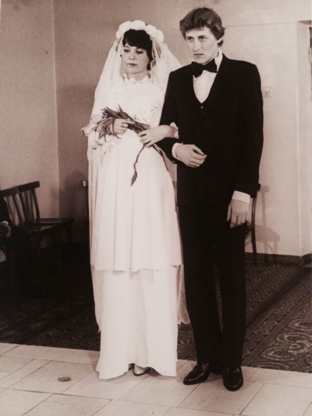 Пара №2. Николай и Ирина Сыромятниковы, в браке 31 год. Фото сделано в 1984 году.