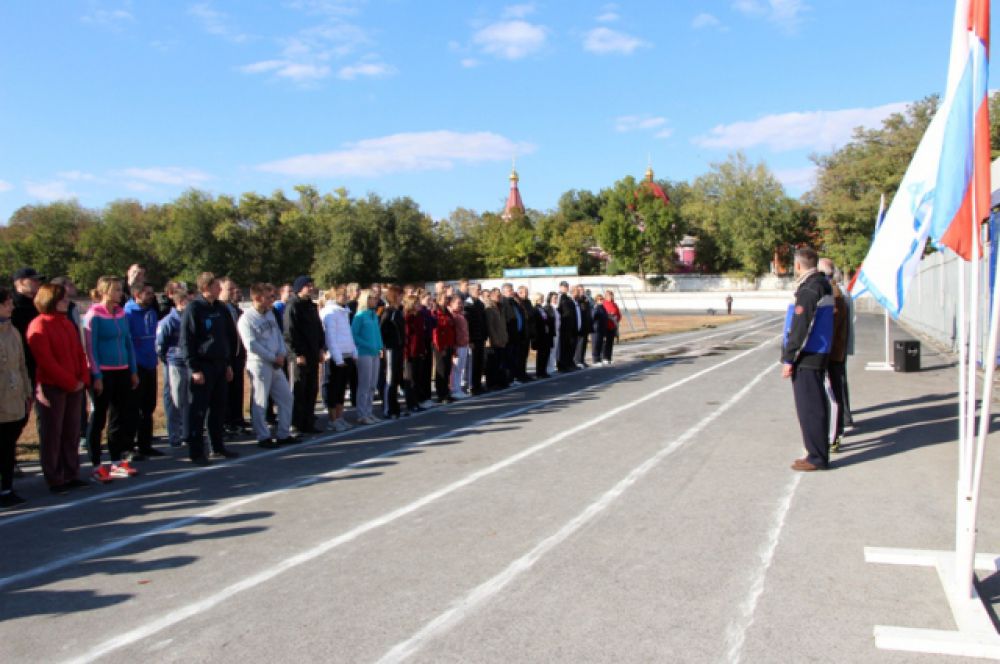 Проверить свою спортивную подготовку сотрудники Ростовской таможни решили в канун своего профессионального праздника.
