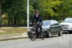Саакашвили приехал голосовать на велосипеде