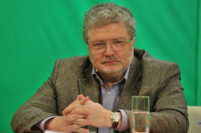 Писатель Юрий Поляков. 