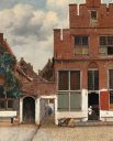 «Маленькая улица», 1658. 54,3 × 44 см. Холст, масло. Рейксмюзеум, Амстердам. Вермеер был известным экспертом по вопросам искусства и в основном писал для своих заказчиков-меценатов. Главными покровителями художника и почитателями его творчества были пекарь Хендрик ван Буйтен и хозяин печатной мастерской Якоб Диссиус. 