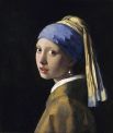 «Девушка с жемчужной сережкой», 1665. 44,5 × 39 см. Холст, масло. Маурицхёйс, Гаага. В каталоге аукциона, состоявшегося 16 мая 1696 г., значилась 21 картина Вермеера. Искусствоведы долгое время вели поиски неизвестных картин. 
