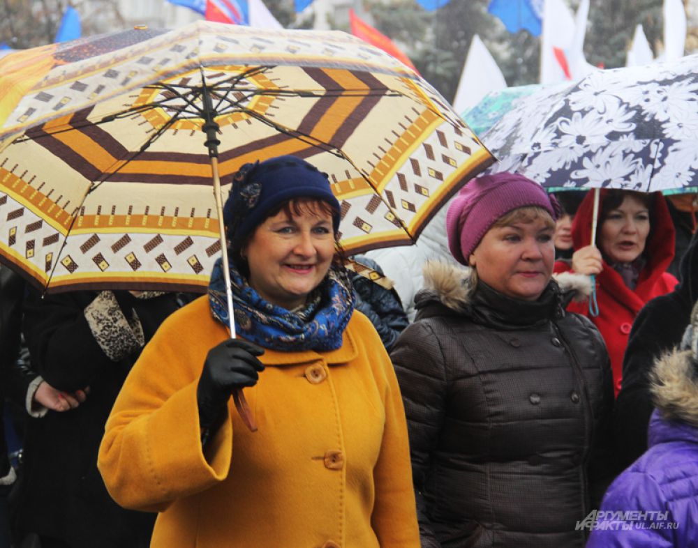 Зонт стал одним из символов шествия 2015 года
