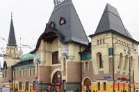 Ярославский вокзал — дань традициям древнерусского зодчества.