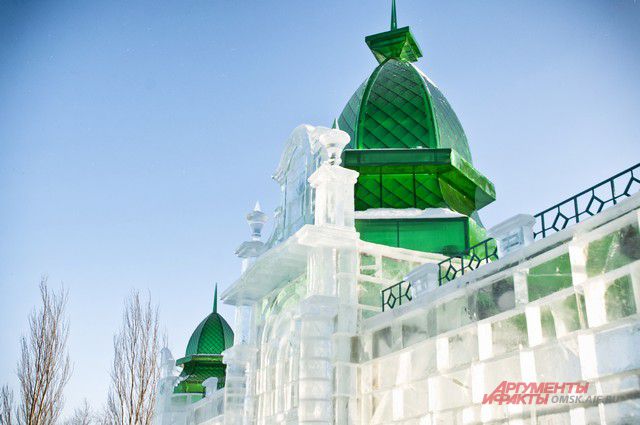 В новогодние каникулы в Омске откроется ледовый городок «Беловодье».