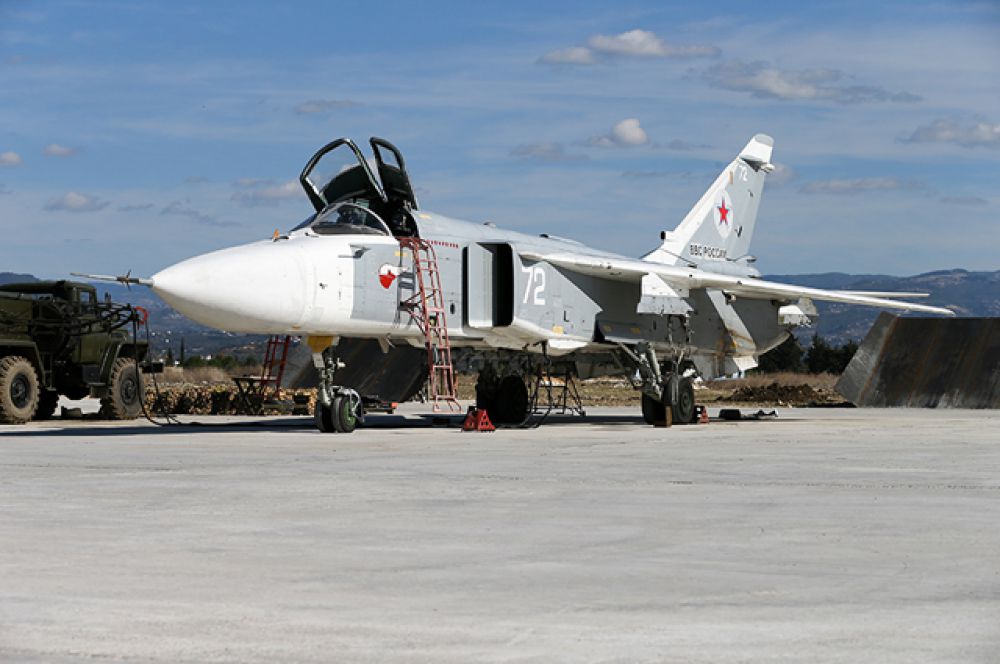 Фронтовой бомбардировщик Су-24
