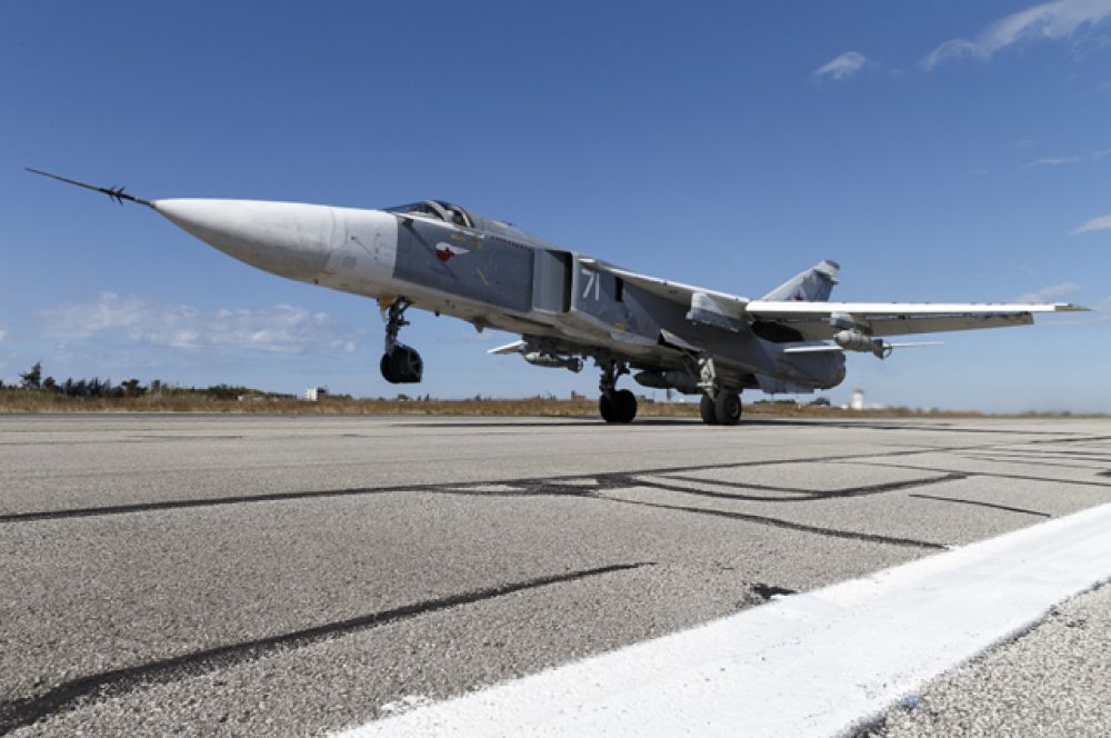 Фронтовой бомбардировщик Су-24