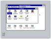 Windows 3.x. Третье поколение выпускалось с 1990 по 1994 год. Новые ОС отличались более высокой производительностью и улучшенной графикой с 16 цветов. На фото: типичное рабочее пространство Windows 3.11. 