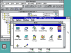 Windows NT была разработана в начале 1990-х после прекращения сотрудничества Microsoft и IBM над OS/2, развивалась отдельно от других ОС семейства Windows и, в отличие от них, позиционировалась как надежное решение для рабочих станций и серверов. На фото: рабочий стол Windows NT 3.1.