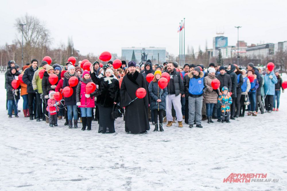 Организатором акции стала пермская епархия РПЦ.