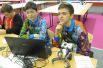 Подростки из Сочи занимаются написанием программы, командам которой будет подчиняться их робот. Его главная цель, - сортировка мусора. 