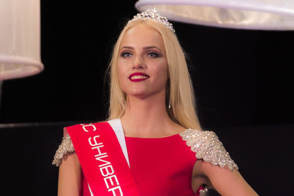 Мисс ПГУ-2015 Ангелина Судакова.