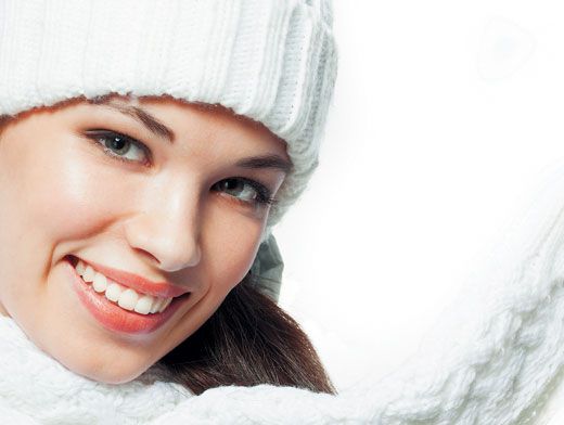 Уход за кожей губ в зимний период