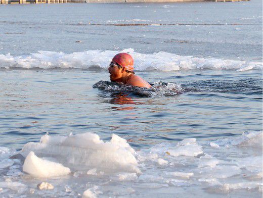 Белое море фото зимой купаться. Купание вред