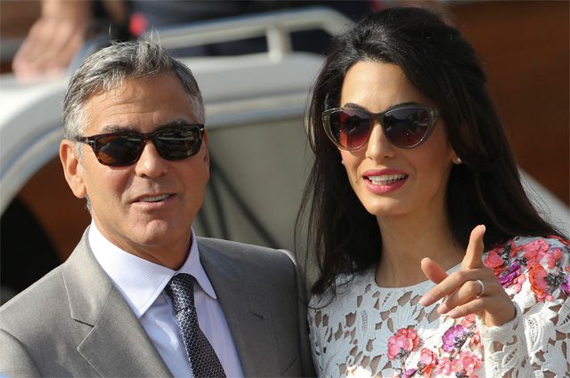 Свадьба Джорджа Клуни и Амаль Аламуддин.