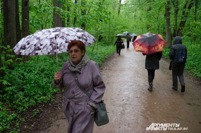 После полудня погода испортилась