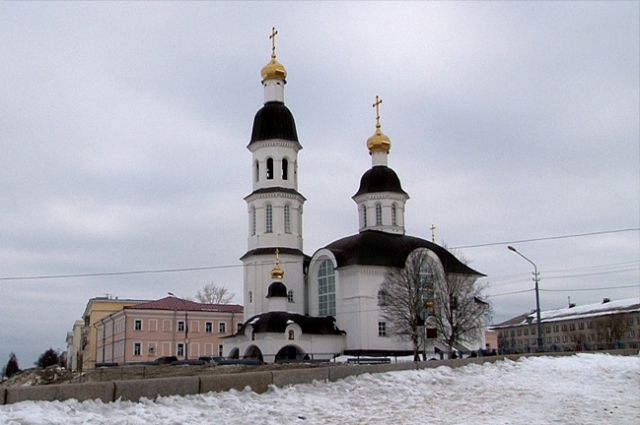 Успенский храм Архангельск