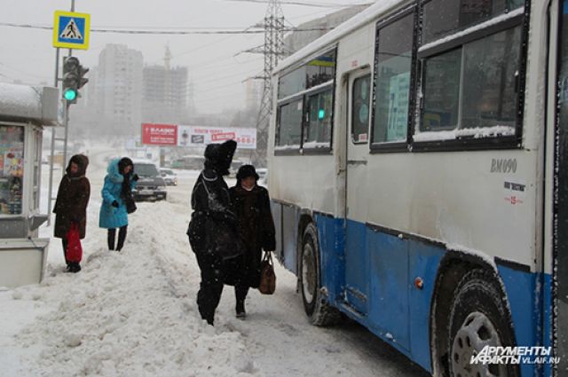 Зимой автобусы нужны не только чистые, но и тёплые.