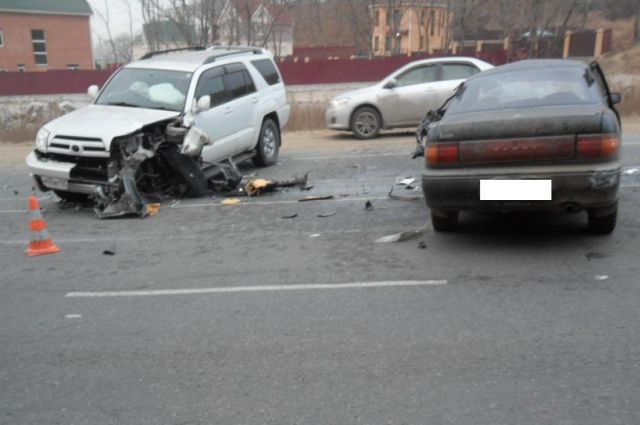 Авария на автодороге Владивосток – Находка 