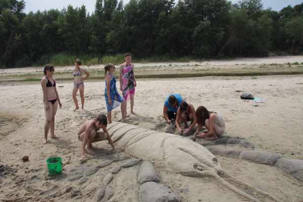 8 июля в Волгоградской области пройдет конкурс песчаных фигур