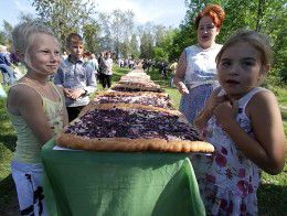 Красновишерск фестиваль черничного пирога