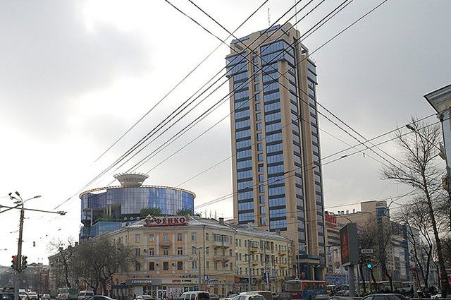 Высокие здания воронежа. Воронеж здание ГЧ вокруг. Самый высокий дом в Воронеже.