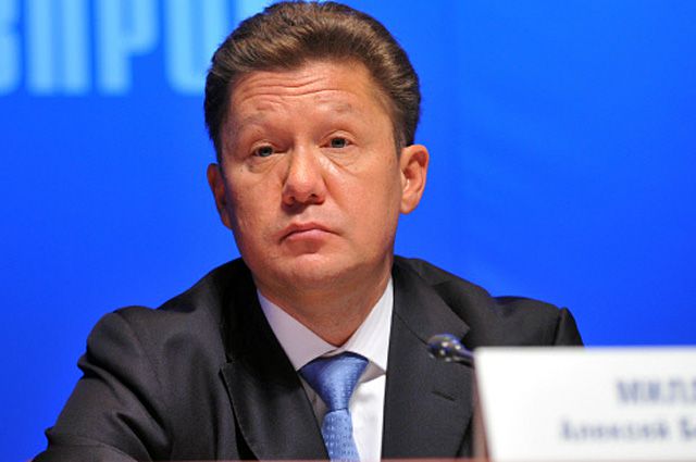А. Миллер, председатель правления «Газпрома».