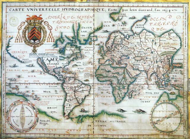 В Германии найдена древняя карта мира, на которой есть Америка