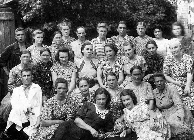Коллектив Ульяновской ГорСЭС на конференции, конец 50-х годов.