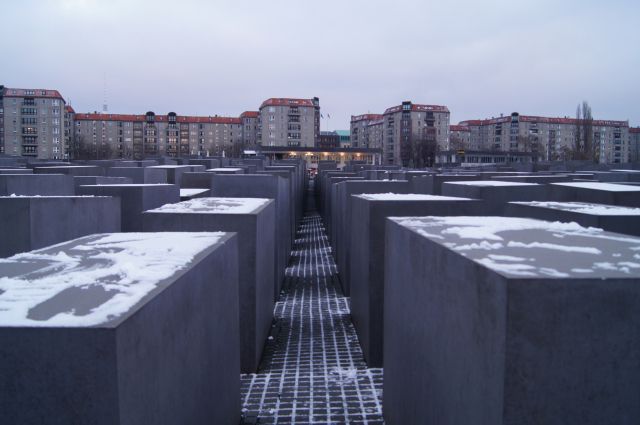 Мемориал жертвам Холокоста в Берлине.