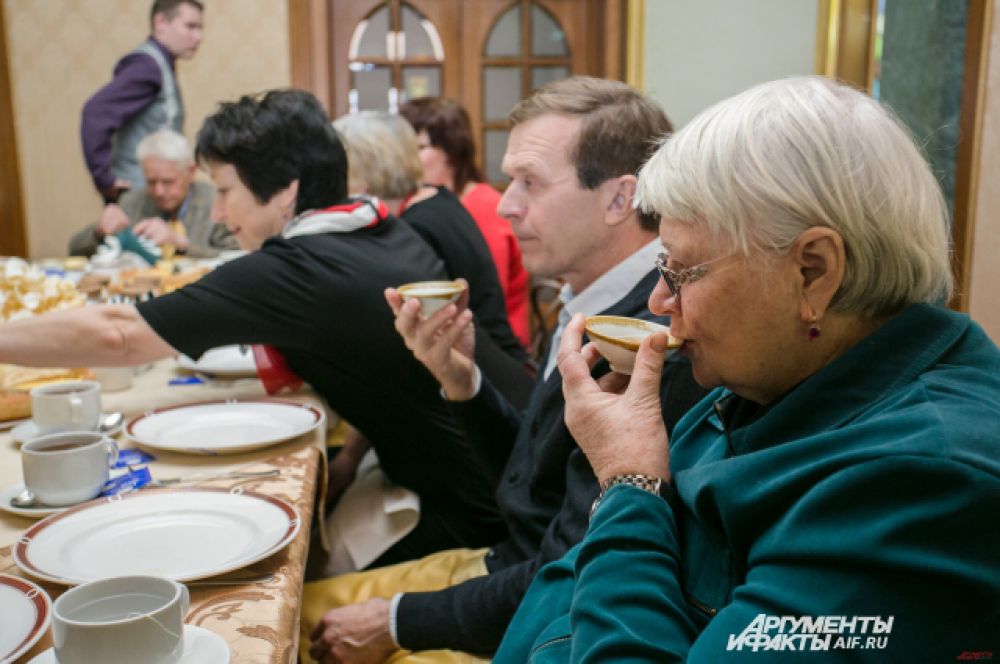 Дегустация чая.