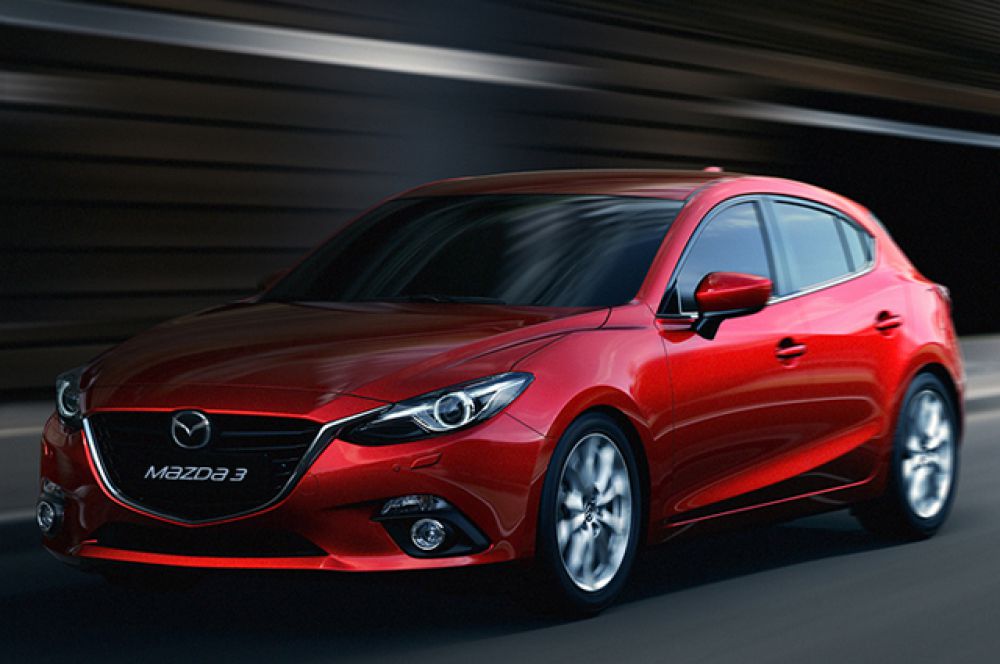 Пятое место у Mazda 3.