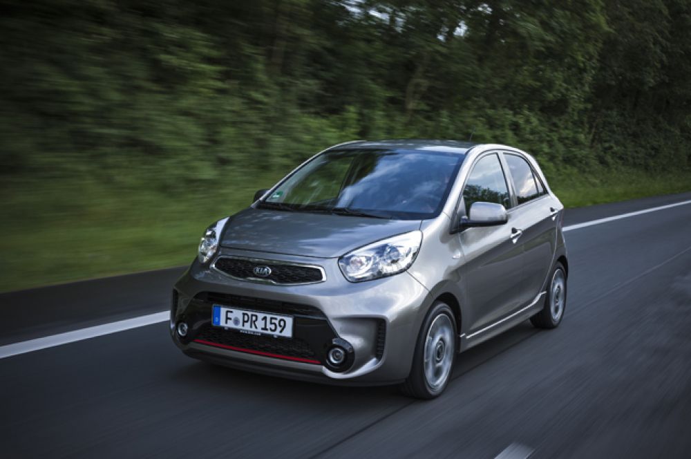 Обновленный Kia Picanto – первое место.