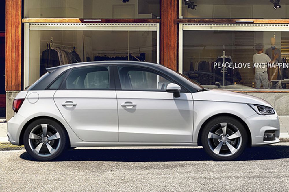 На шестом – Audi A1.
