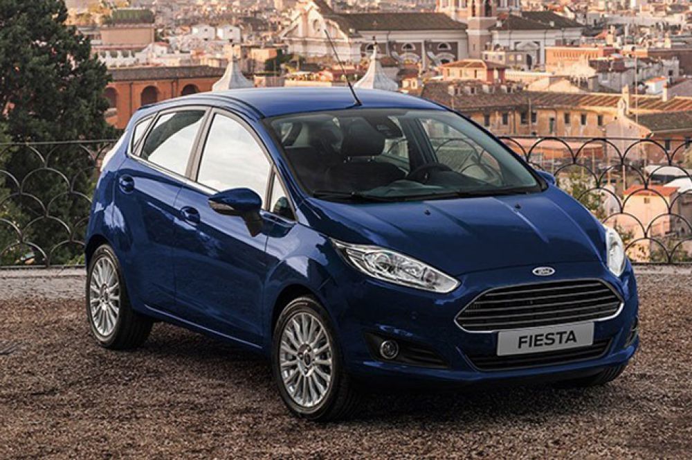 На девятом – Ford Fiesta.