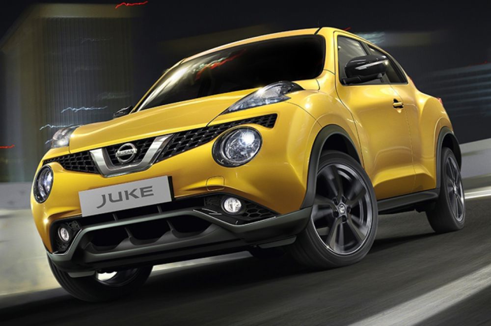 У занявшего второе место Nissan Juke симпатичную внешность отметили почти 96 процентов опрошенных.