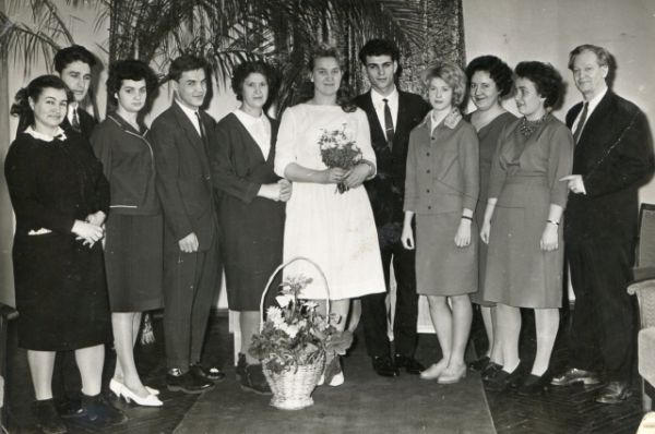Свадьба семьи Колитс, 1963 год.