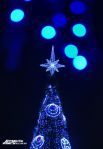 На макушку праздничного дерева надели полутораметровую «Полярную звезду».