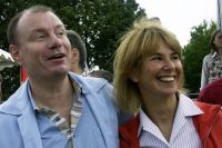 Владимир Потанин и его бывшая жена Наталья Потанина. 2004 г.