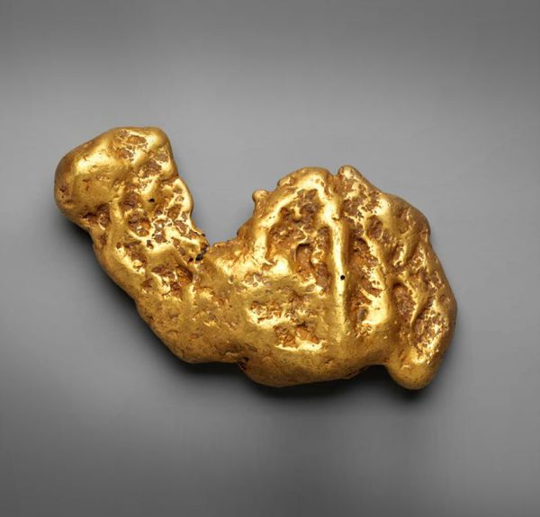 В коллекцию Алмазного фонда входит уникальное собрание золотых и платиновых самородков. Из самородков необычной формы выделяют одногорбый «Верблюд» весом 9 кг 300 грамм, найденный на Колымском месторождении в 1947 году.