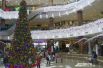 Первые новогодние елки в Волгограде появились в торговых центрах.