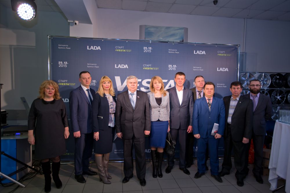 Депутат Госдумы Виктор Малашенко также присутствовал в автоцентре #VESTASTART #VESTATEST #LADA #VESTAVBRYANSKE