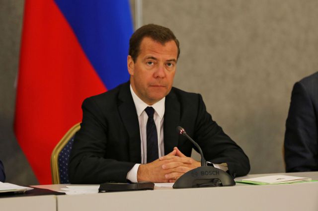 Премьер-министр РФ Дмитрий Медведев.