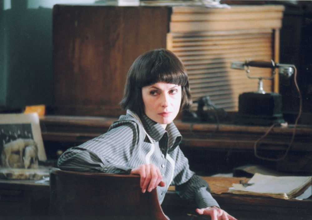 В 2005 году актриса появилась на экранах в роли Анны Берзынь, поэтессы и близкого друга Сергея Есенина в сериале «Есенин».