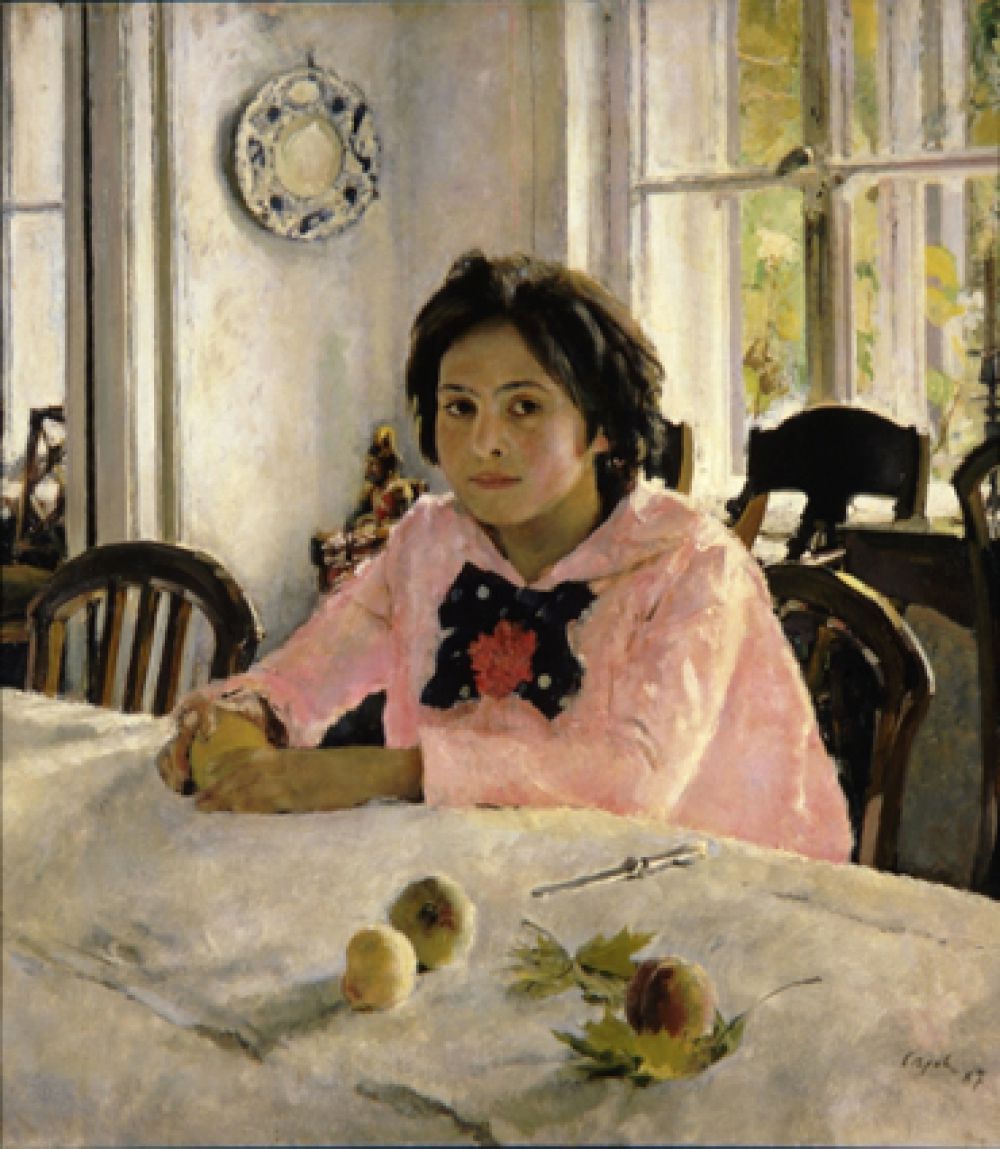 «Девочка с персиками». 1887