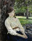 «Девушка, освещенная солнцем. Портрет М. Я. Симонович». 1888