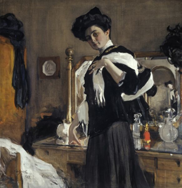 «Портрет Генриэтты Леопольдовны Гиршман (1885-1970)». 1907